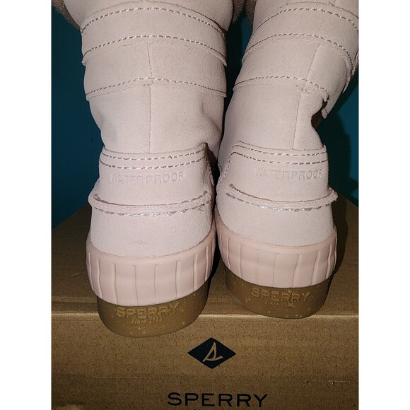 Sperry Torrent Winter Rose Chukka Boots Size 9 M Pink Memory Foam - Picture 9 of 13